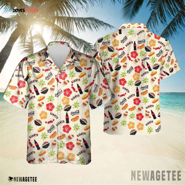 San Francisco Giants Coca Cola Aloha Foodie Hawaiian Shirt – Official MLB Merchandise