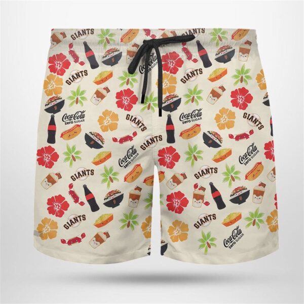 San Francisco Giants Coca Cola Aloha Foodie Hawaiian Shirt – Official MLB Merchandise