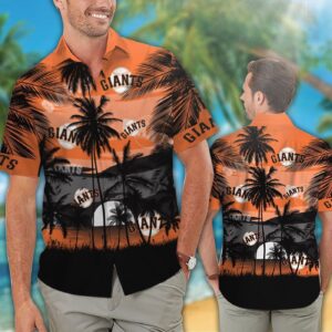 San Francisco Giants Hawaiian Shirt - Official MLB Merchandise 3