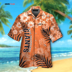 San Francisco Giants Hawaiian Shirt #8 - Official MLB Merchandise
