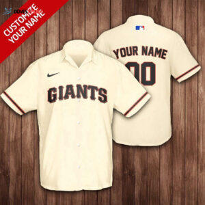 San Francisco Giants Hawaiian Shirt - Official MLB Merchandise