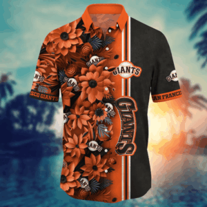 San Francisco Giants MLB Flower Hawaii Shirt   For Fans, Custom Summer Football Shirts