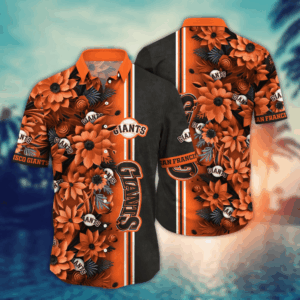 San Francisco Giants MLB Flower Hawaii Shirt   For Fans, Custom Summer Football Shirts