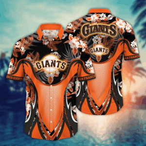 San Francisco Giants MLB Flower Hawaii Shirt   For Fans, Summer Football Shirts
