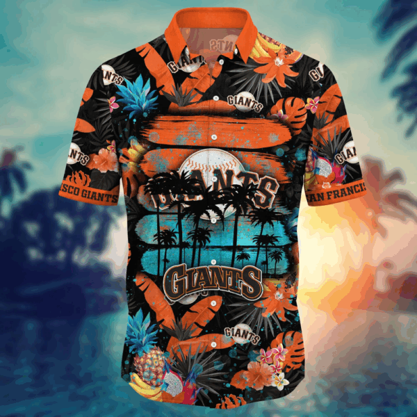 San Francisco Giants MLB Flower Hawaii Shirt And Tshirt For Fans, Summer Football Shirts