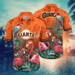 San Francisco Giants MLB Flower Hawaii Shirt   For Fans, Summer Football Shirts