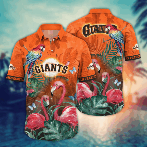San Francisco Giants MLB Flower Hawaii Shirt   For Fans, Summer Football Shirts