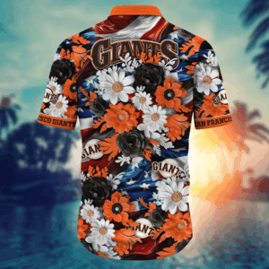 San Francisco Giants MLB Hawaii Shirt Independence Day, Summer Shirts
