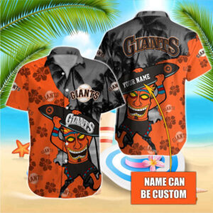 San Francisco Giants MLB-Hawaiian Shirt Custom