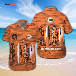 San Francisco Giants Tropical Aloha Shirt: Perfect Gift for Baseball Lovers
