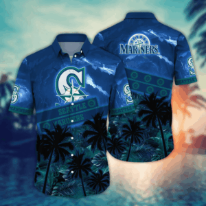 Seattle Mariners MLB Flower Hawaii Shirt  For Fans, Summer Football Shirts