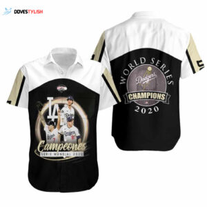Los Angeles Dodgers World Series Champions Hawaiian Shirt