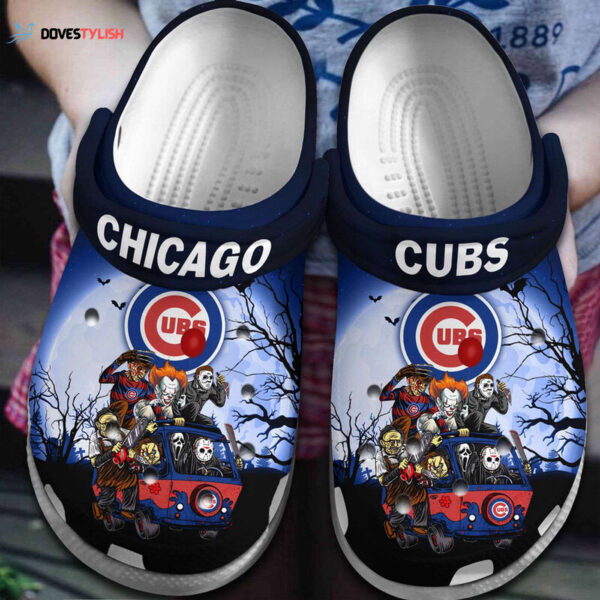 Soft Chicago Cubs Navy Blue Clogs Gift for Men Women