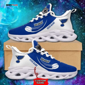 St. Louis Blues Custom Name Max Soul Shoes For Men And Women