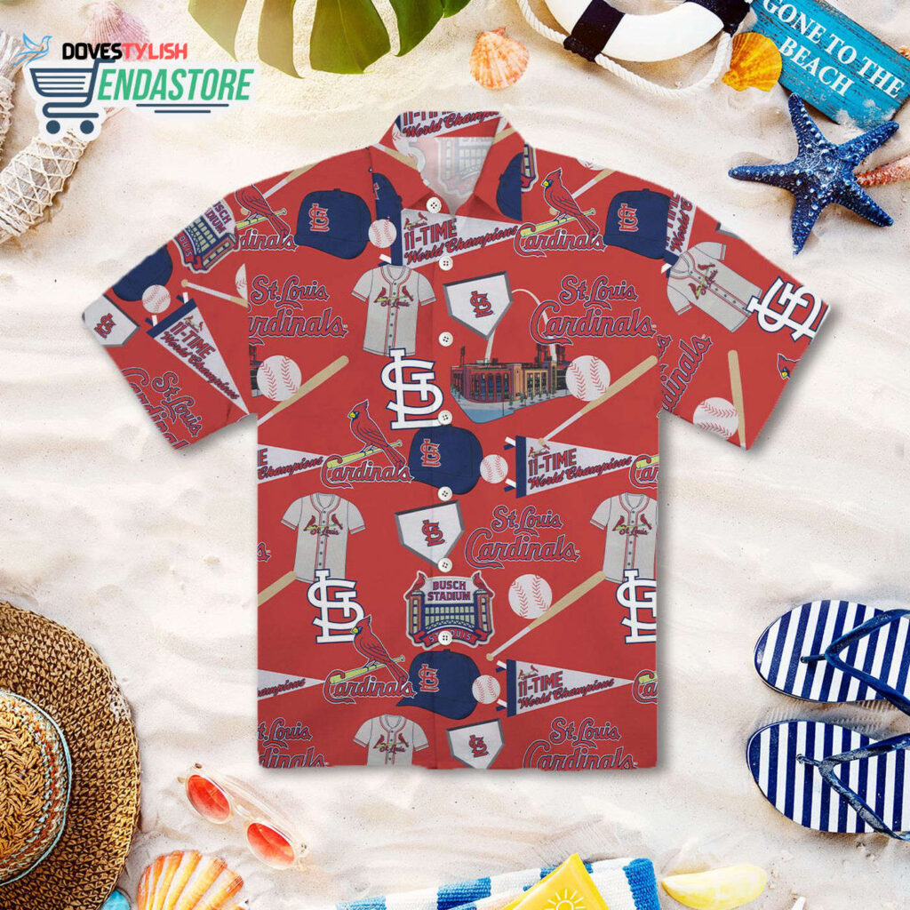 St Louis Cardinals Hawaiian Shirt Giveaway – Summer Style Must-Have!