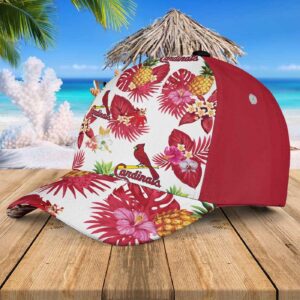 St Louis Cardinals Hawaiian Summer Men s Button Down Cap – Cardinal Hat