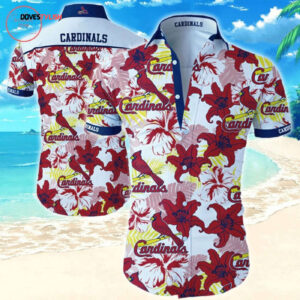 St Louis Cardinals Hawaiian Shirt - Official MLB Fan Gear