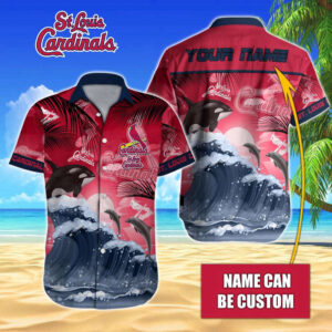 St. Louis Cardinals MLB-Hawaiian Shirt Custom  For Men Women