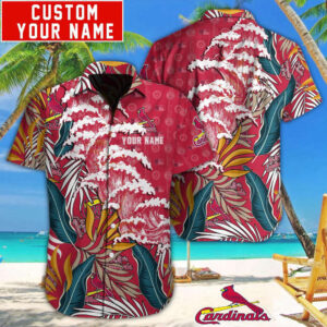 St. Louis Cardinals MLB-Hawaiian Shirt  For Men Women