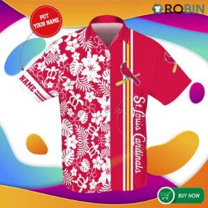Custom St Louis Cardinals Hawaiian Shirt: Personalized All-over Print