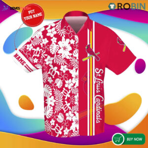 Custom St Louis Cardinals Hawaiian Shirt: Personalized All-over Print