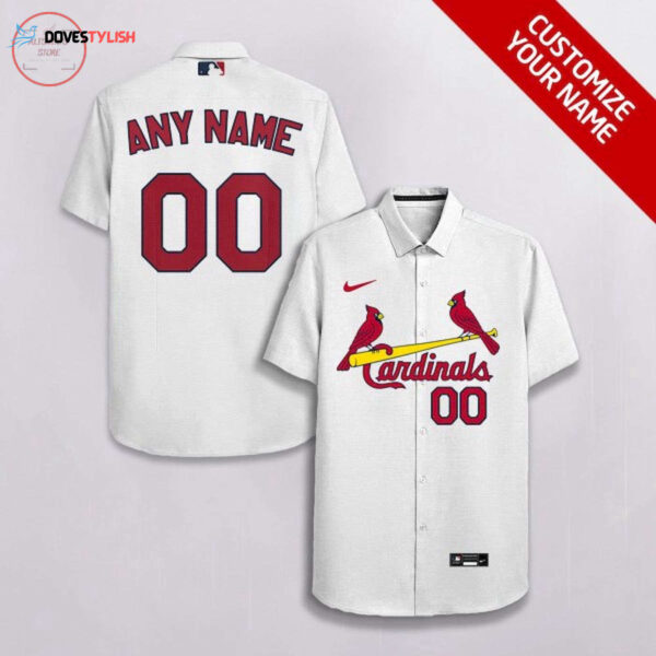 Custom St Louis Cardinals Hawaiian Shirt: Personalize Your Game Day Style!