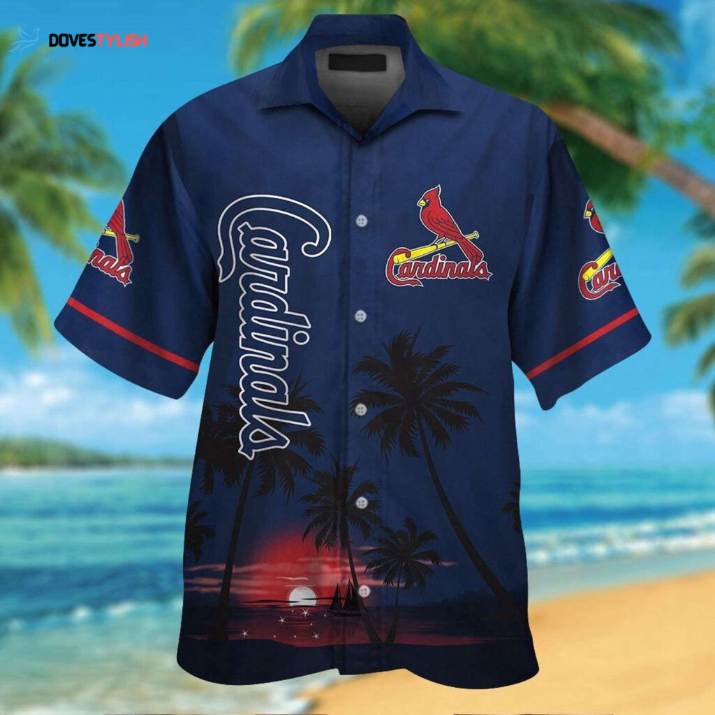 St Louis Cardinals Tropical Hawaiian Shirt – Summer Holiday Baseball Lover Gift