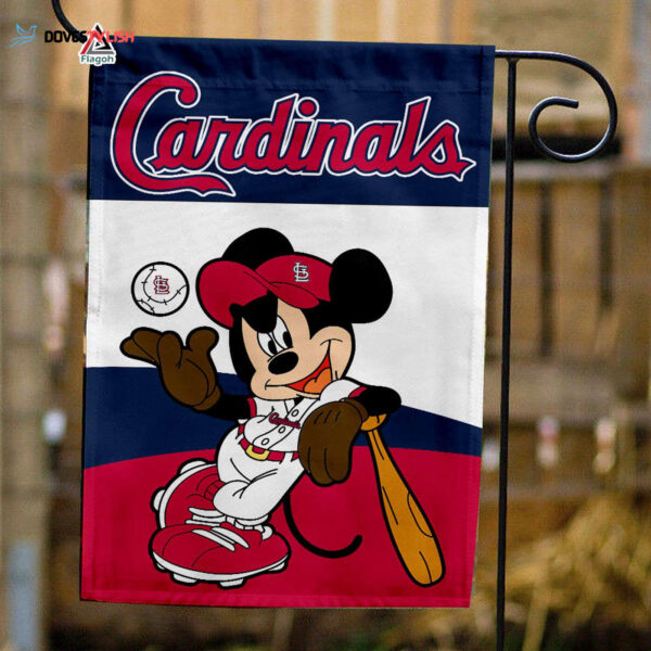 St Louis Cardinals x Mickey Baseball Flag – MLB Premium Flag