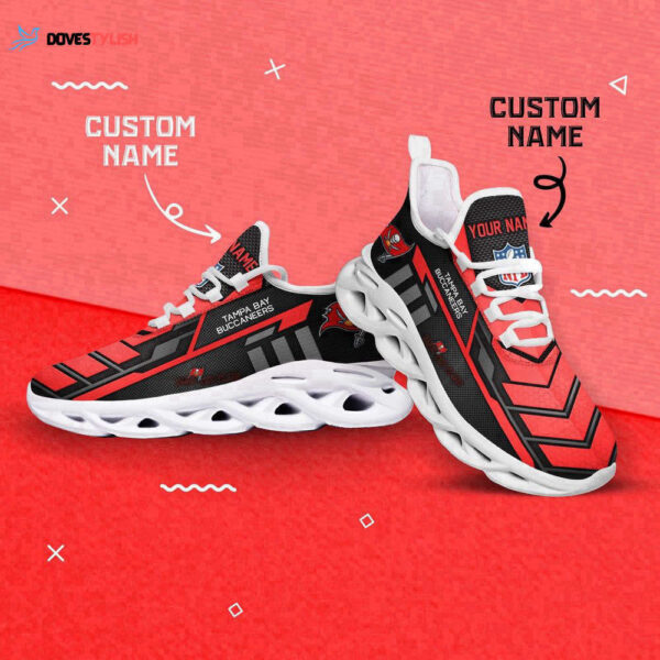 Tampa Bay Buccaneers Custom Name Max Soul Shoes For Men And Women