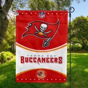 Tampa Bay Buccaneers Football Team Flag, NFL Premium Two-sided Vertical Flag - House Garden Decor Gift 3