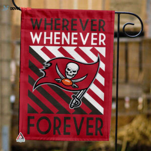 Tampa Bay Buccaneers Forever Fan Flag, NFL Sport Fans Outdoor Flag - House Garden Decor Gift