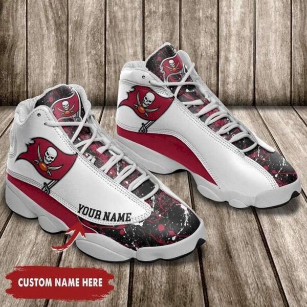 Custom Tampa Bay Buccaneers Air Jordan 13 Sneakers for Men and Women – NFL Fans Favorite!