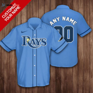 Tampa Bay Rays Hawaiian Shirt: Official MLB Merchandise for Fans