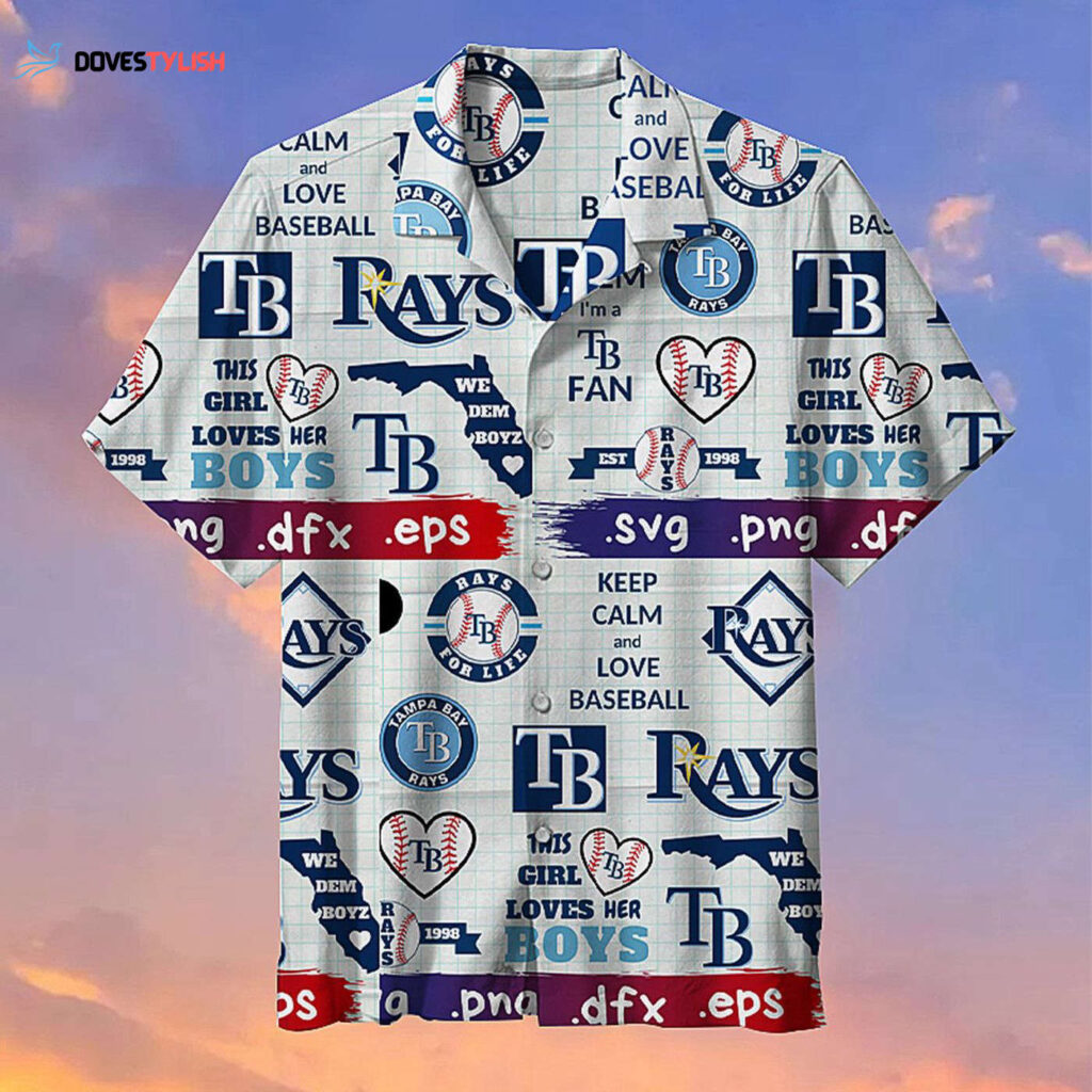 Tampa Bay Rays Hawaiian Shirt: Official MLB Fan Gear for Summer