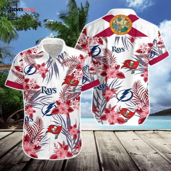 Tampa Bay Rays Hawaiian Shirt – Official MLB Merchandise
