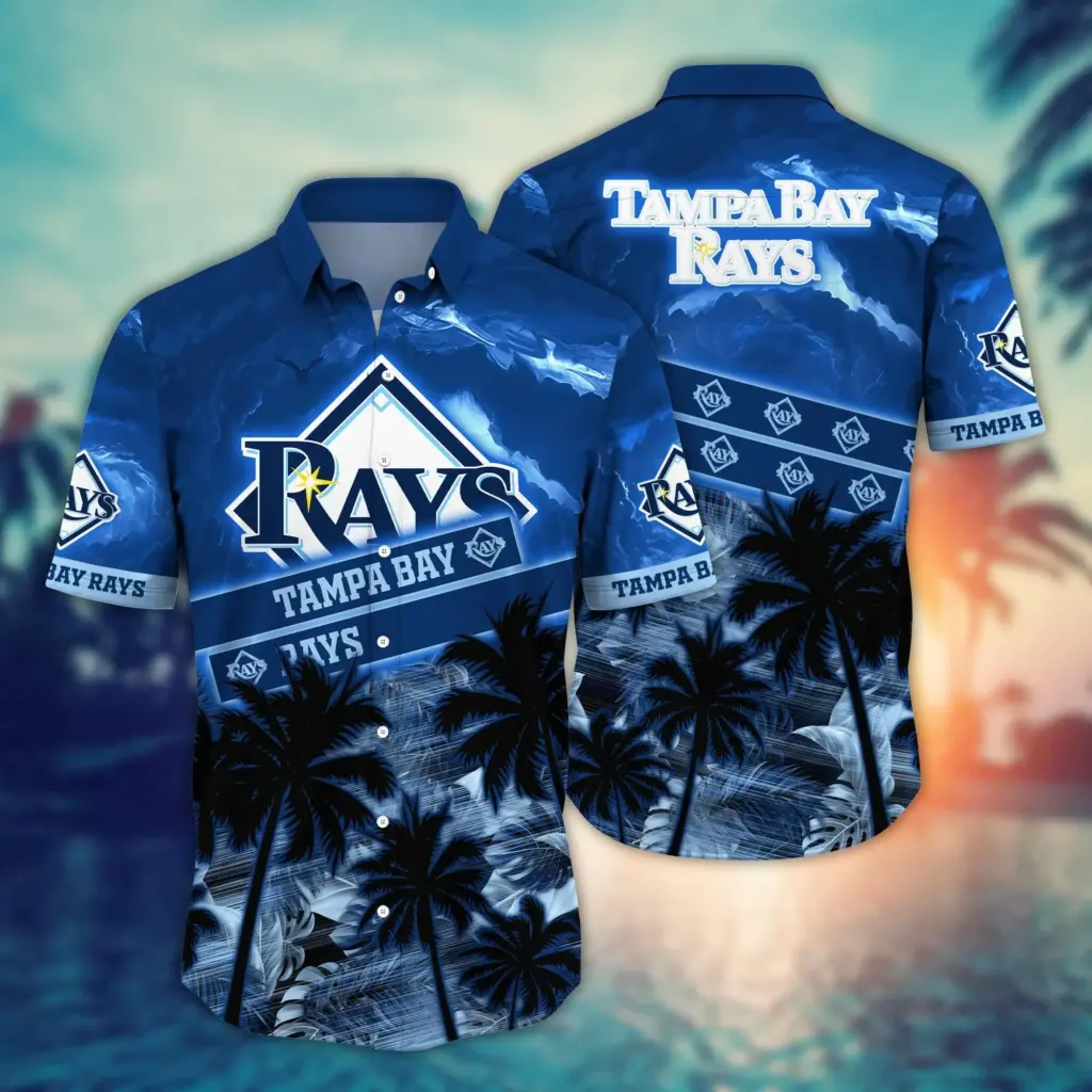 Tampa Bay Rays MLB Flower Hawaii Shirt For Men Women Tampa Bay Rays MLB Flower Hawaii Shirt For Men Women