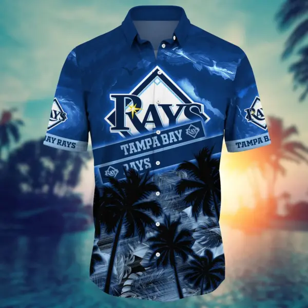 Tampa Bay Rays MLB Flower Hawaii Shirt For Men Women