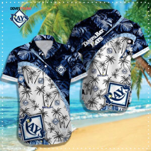 Tampa Bay Rays MLB Hawaiian Shirt - Official Team Merchandise!