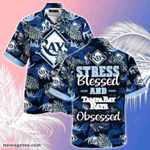 Tampa Bay Rays MLB Hawaiian Beach Shirt – Stress-Free Summer Style