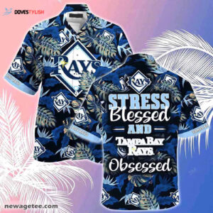 Tampa Bay Rays MLB Hawaiian Beach Shirt - Stress-Free Summer Style