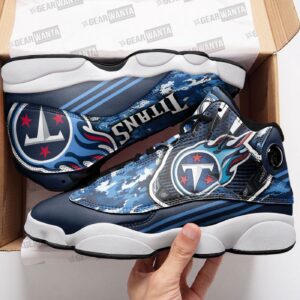 Custom Tennessee Titans Air Jordan 13 Sneaker – Perfect Gift for Fans