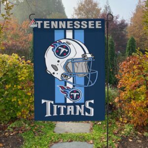 Tennessee Titans Helmet Vertical Flag, Titans NFL Outdoor Flag – House Garden Decor Gift