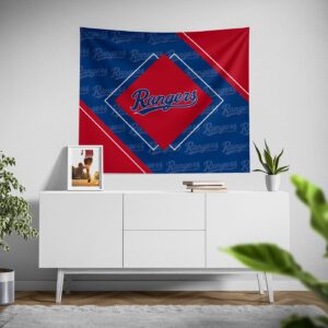 Texas Rangers Boxed Tapestry – Official MLB Team Home Decor