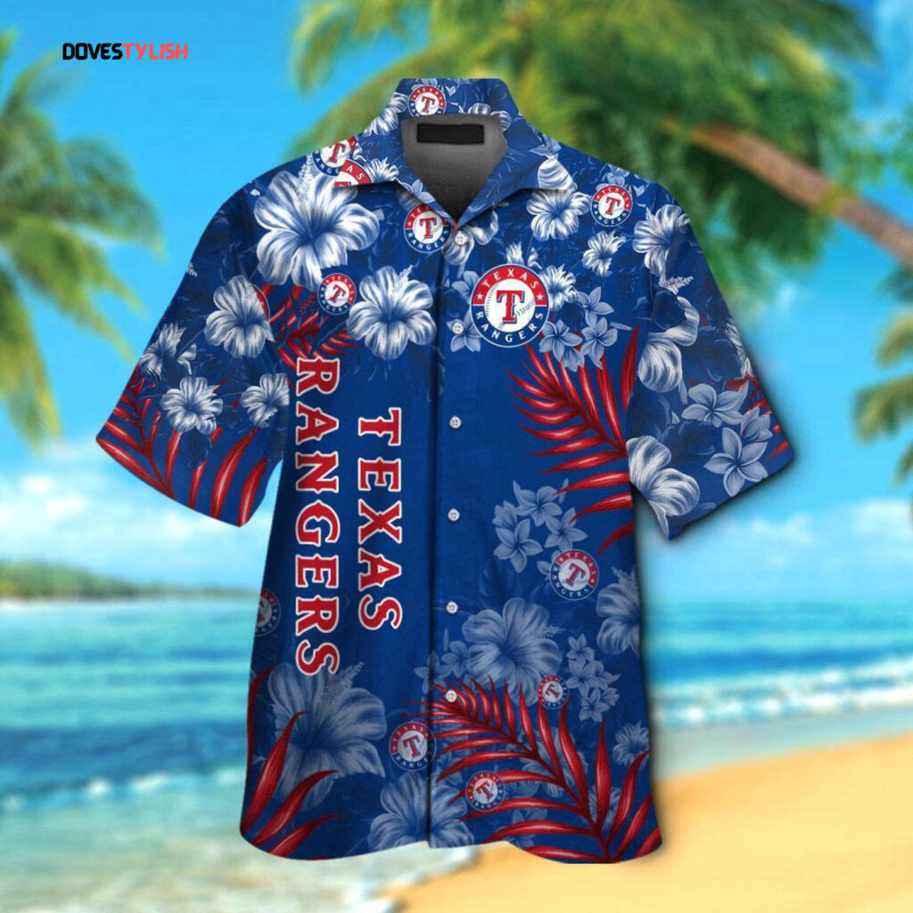 Texas Rangers Hawaiian Shirt #3 – Official MLB Merchandise