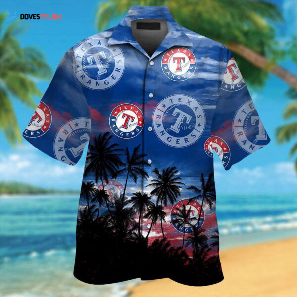 Texas Rangers Hawaiian Shirt #5 – Official MLB Team Apparel