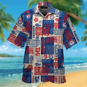 Texas Rangers Hawaiian Shirt #6 - Stylish MLB Fan Gear for Summer 3