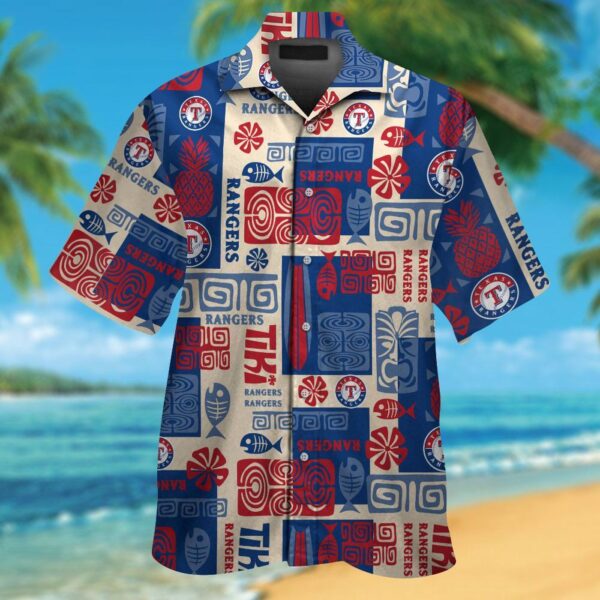 Texas Rangers Hawaiian Shirt #6 – Stylish MLB Fan Gear for Summer