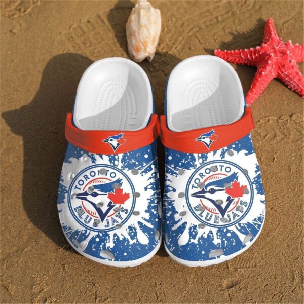 Toronto Blue Jays Gift For Fans Clogs Shoes Crocband Clog Comfortable Water Shoes