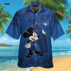 Toronto Blue Jays Mickey Mouse Hawaiian Shirt - Limited Edition