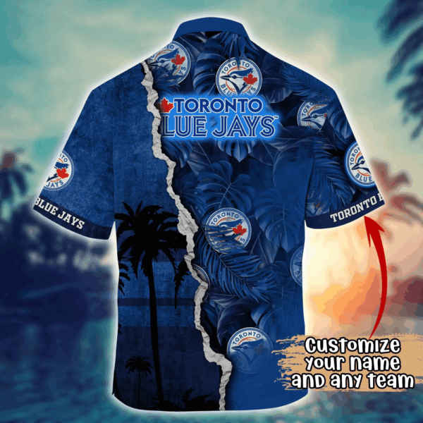 Toronto Blue Jays MLB Flower Hawaii Shirt   For Fans, Custom Summer Football Shirts